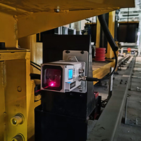 Capteur de distance laser à détection de mouvement longue portée 120 m en gros, capteur laser, scanner lidar tridimensionnel pour empileur d'entrepôt