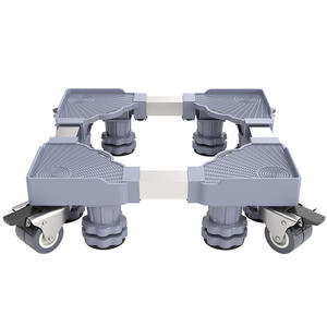 Commercio all'ingrosso della fabbrica frigo e lavatrice Stand mobile regolabile verticale lavatrice antiscivolo <span class=keywords><strong>piedi</strong></span> Trolley Stand - Product Image 1