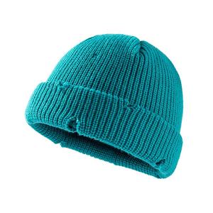 Bonnets d'hiver en tricot avec protection solaire, bordures frangées, style fantaisie simple, couleur rouge jujube, véritable <span class=keywords><strong>bonnet</strong></span> d'hiver - Product Image 6