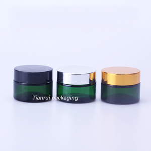 Vasetti cosmetici ricaricabili di lusso per crema verde crema 20 gm 30 <span class=keywords><strong>ml</strong></span> <span class=keywords><strong>50</strong></span> <span class=keywords><strong>ml</strong></span> 100 <span class=keywords><strong>ml</strong></span> <span class=keywords><strong>vetro</strong></span> crema per gli occhi vasetti crema per il viso con coperchio - Product Image 3