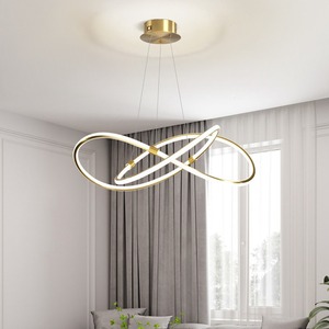 โคมไฟระย้าทองแดงทั้งชิ้น สไตล์โมเดิร์น เรียบหรู ทันสมัย ปี 2023 สำหรับห้องนั่งเล่น โคมไฟสไตล์นอร์ดิกใหม่ โคมไฟเพดานหรูหรา - Product Image 4