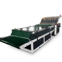 Machine à laminer semi-automatique 3 plis pour carton ondulé