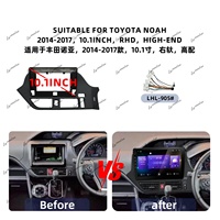 Cadre de tableau de bord pour autoradio Android, vente en gros d'usine, pour Toyota Noah 2014-2017
