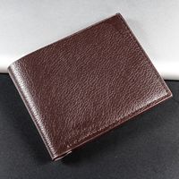 Fashion terbaru dompet pendek pria Vegan kulit Pu desain buaya RFID dilindungi lapisan poliester huruf harga pabrik