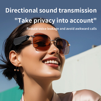 Écouteurs sans fil rechargeables Y03 à oreille ouverte, audio Hi-Fi, Plug-and-Play, contrôle tactile, réduction du bruit, compatibles avec lunettes