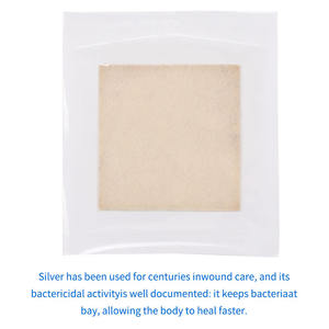 Enfeksiyonu önlemek ve diyabetik yara bakımında Optimal iyileşmeyi teşvik etmek için gümüş ile hızlı emici aljinat pansuman - Product Image 6