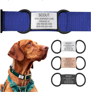 Targhetta Personalizzata <span class=keywords><strong>per</strong></span> Animali Domestici, Set Regalo alla Moda con Nome e Telefono Incisi <span class=keywords><strong>per</strong></span> Cani e <span class=keywords><strong>Gatti</strong></span> - Product Image 2