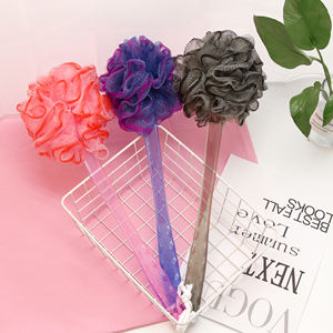 Cepillo para el cuerpo de la ducha, esponja de malla para el baño, cepillo Exfoliante para la piel, mango largo - Product Image 5