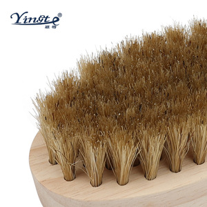 Cepillo para zapatos Yinste ovalado de madera maciza con cerdas de cerdo para cuidado de enfermería 803273 - Product Image 1
