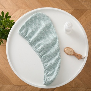 Turbante Absorbente de Fibra Ultrafina Estilo Americano para Secar el Cabello de Niños, Nueva Tecnología, Color Negro, Venta al Por Mayor - Product Image 4