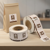 Etiquetas Adhesivas de Vinilo Personalizadas, Resistentes al Agua, Ecológicas y Autoadhesivas para Botellas y Empaques - Color Personalizable