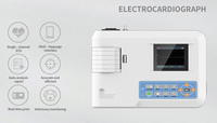 Moniteur vétérinaire numérique d'électrocardiogramme médical portable en promotion – Appareil ECG/EKG FTL-EC10G certifié CE