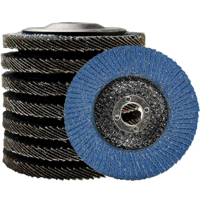 4.5" 115x22mm COST SERIES Zirconia Flap Disc Grinding Wheels Zirconium Oxide Angle Grinder Flap Disc