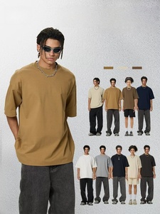 Ultime Novità: T-shirt da <span class=keywords><strong>Uomo</strong></span> in Cotone 100% di Alta Qualità, 220 Grammi, Traspiranti, Scollo a V, Manica Corta, Stile Gotico Sorprendente - Product Image 1