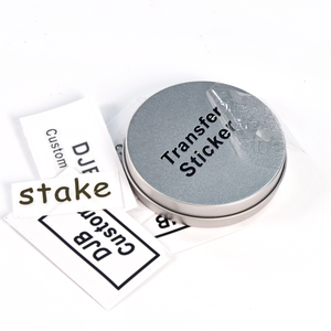 สติกเกอร์พลาสติกแบบกำหนดเองสำหรับบรรจุภัณฑ์เครื่องสำอางและน้ำหอม - ฉลากโลโก้แบบใสพร้อมบรอนซ์และปั๊มฟอยล์สีเงินร้อน - Product Image 6