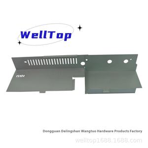 Pièces de tournage et d'emboutissage CNC Welltop Z-047 de l'usine de Dongguan, fabrication de châssis et de coques en tôle d'aluminium, de fer et de zinc 304 - Product Image 3