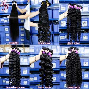 ผมแท้เปรูเกรด FH 10A แบบเวอร์จิ้น  แบบมัด  ดับเบิ้ลดรอน  ลอนลึก  ไม่ผ่านการแปรรูป  จัดเรียงเกล็ดผม 100% - Product Image 3