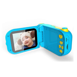 Cámara de video digital 1080P Mini DV Videocámara giratoria con pantalla de 2,4 "para niños Cámara digital DV para niños Juguete - Product Image 1