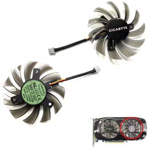 Nouveau 75MM 3PIN PLD08010S12H T128010SM GV-N460OC GPU Ventilateur pour Gigabyte <span class=keywords><strong>GTX</strong></span> <span class=keywords><strong>460</strong></span> 465 560 Ti 580 650 750Ti Carte Graphique Ventilateur De Refroidissement - Product Image 2