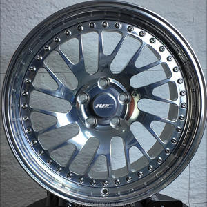 Roues classiques torsadées personnalisées 2 3 pièces forgées jantes concaves profondes à rayons multiples 5x114.3 3 2 pièces pour ford Mustang - Product Image 4