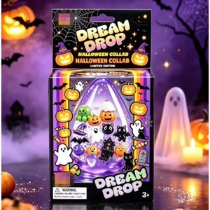 NEED0H Juguetes Blandos de Halloween: Fantasma y Calabaza Dream Drop, Juguetes Novedosos de Broma para Apretar, Venta al por Mayor, en rosa, azul y morado - Product Image 3