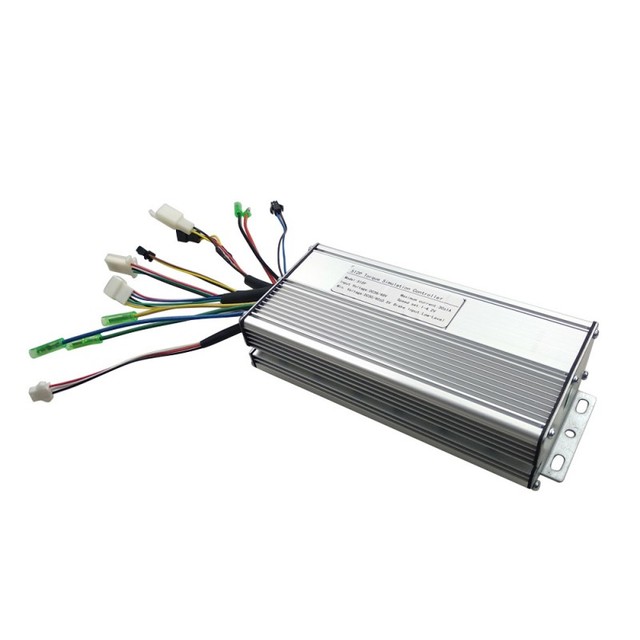 1 S12P 3000 Watts Torque Simulation Square Wave Controller for 36V/48V Battery Pack E-Bike System