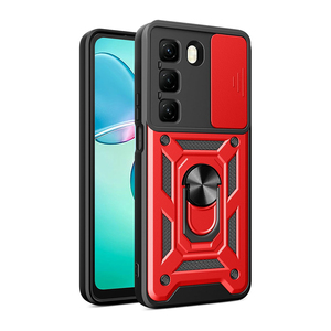 Cửa Sổ Phong Cách Điện Thoại Di Động Trường Hợp Đối Với Infinix Hot 60 50 40 Pro Cộng Với 4G 5G Trượ<span class=keywords><strong>t</strong></span> Máy Ảnh Ống Kính Bảo Vệ Chân Đế Cover Quay Lại - Product Image 1