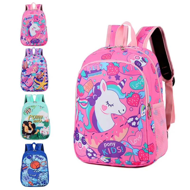 New Cartoon Cute Children School Bags Kindergarten Kids Backpacks For Student Boy Girl