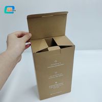 Boîte postale ondulée pliante | Emballage d'expédition polyvalent pour la nourriture, les bijoux, l'électronique et les vêtements