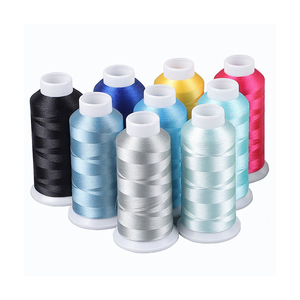 Vente en gros 150D/2 5000yds <span class=keywords><strong>fil</strong></span> à <span class=keywords><strong>broder</strong></span> <span class=keywords><strong>Royal</strong></span> 100% viscose rayonne pour broderie à grande vitesse - Product Image 5