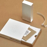 Boîte d'emballage en carton à ouverture facile par bande déchirable, finition de surface personnalisée, forme allongée, pour produits de boulangerie