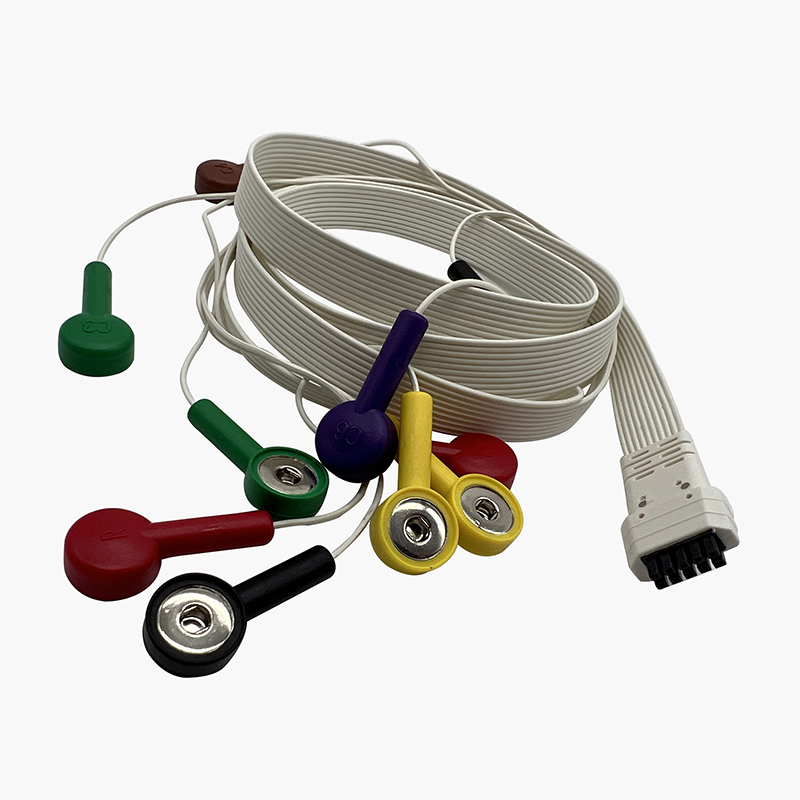 Mortara X12 of 10 leads ecg holter cable  for recorder monitor