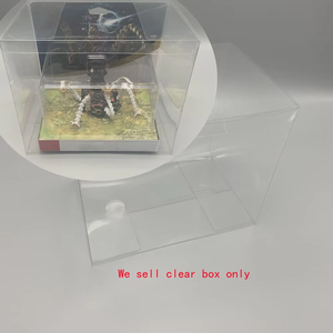 Caja de Almacenamiento y Exhibición Transparente de PET para <span class=keywords><strong>Amiibo</strong></span> de The Legend of Zelda: Breath of the Wild Guardia - Product Image 1