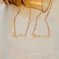 Collares Personalizados Emanco, Joyería de Moda Exquisita, Collares Minimalistas con Letras, Creando un Collar con Colgante de Nombre Único