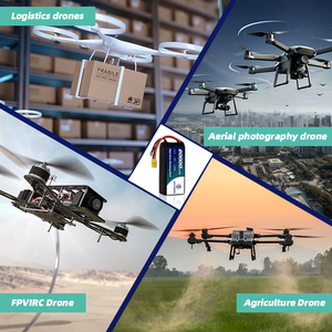 Полутвердая батарея <span class=keywords><strong>UFO</strong></span> POWER UAV, 20000 мАч 444WH 22,2 В 30C, высокоразрядная литиевая батарея с низким сопротивлением для дрона - Product Image 4