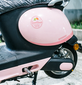 Motocicleta Eléctrica de Dos Ruedas 72V20AH 800W Tipo Streetbike, Elegante Scooter Eléctrico con Respaldo - Product Image 4