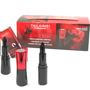 L077 <span class=keywords><strong>TLM</strong></span> Rouge à lèvres magique mat de qualité supérieure, couleur changeante, marque privée, rouge à lèvres cosmétique noir rose, personnalisable - Product Image 1