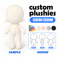 Usine de jouets en peluche, poupée en peluche personnalisée, design moderne, personnage personnalisé, marchandises de marque, promotionnel, vente en gros, OEM