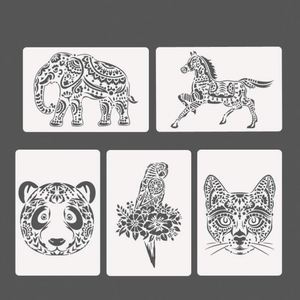 Pochoir de peinture tendance : Règle créative à thème animalier - Product Image 5