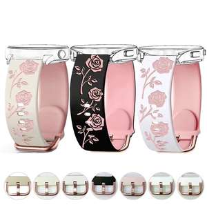 Correa de Silicona de 20 mm para Reloj Inteligente, Compatible con <span class=keywords><strong>Amazfit</strong></span> <span class=keywords><strong>GTS</strong></span> 4 Mini/<span class=keywords><strong>GTS</strong></span> <span class=keywords><strong>3</strong></span>/2/2e, Bip <span class=keywords><strong>3</strong></span> Pro, Correa Deportiva - Product Image 2