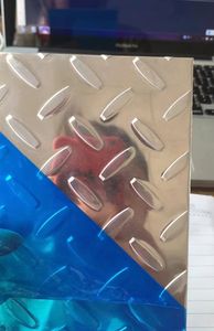 Lámina de Aluminio 3003-H22 <span class=keywords><strong>B</strong></span> con Patrón de Diamante en Relieve - Product Image 3