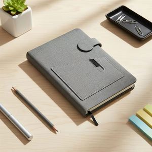 สมุดบันทึกปกหนัง PU สำหรับวางแผนการดูแลตนเอง ขายส่ง สมุดวางแผนปี 2026 - Product Image 3