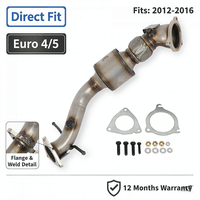 Convertisseur catalytique avant pour Range Rover Evoque 2.0L 2012-2016, montage direct, collecteur d'échappement, Euro 4/5 LR024701 LR045239