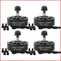 Moteur Brushless Métallique X2807 2807 1300KV 2S-6S 1400W/1500KV 3S-5S 1300W/1700KV 3S-4S 900W à Axe de 4mm pour Drone FPV 7 Pouces DIY