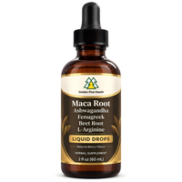 Gouttes liquides de racine de Maca avec Ashwagandha, Fenugrec, Racine de Betterave et L-Arginine, multivitamine liquide pour femmes et hommes