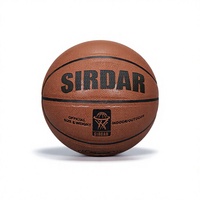 Ballon de basketball d'entraînement de compétition, taille officielle 7, diamètre 24,6 cm, en cuir PU, chambre à air en butyl, grip antidérapant, pour intérieur et extérieur