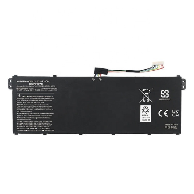AP20CBL 31CP5/82/70 Laptop Battery for Acer Swift 3 SF314-43-R2 R4 R5-5500U N20C5 Aspire 5 A515 Rechargeable Notebook Battery