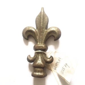 Ornements de sommet de portail et de clôture en fonte, lances de bonne qualité - Product Image 5