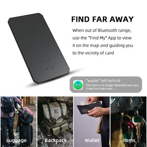 <strong>Wireless</strong> Charge Ultra Thin Find My Tag Track Anti Lost Position Tracking <strong>Smart</strong> Air Tag Passport Finder Wallet Tracker <strong>Card</strong>