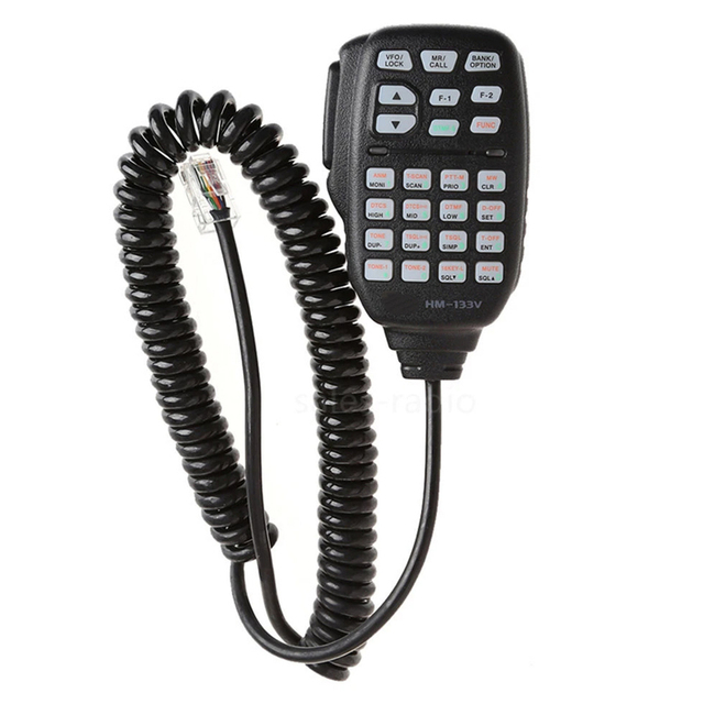 HM-133V Handheld Microphone for ICOM Radios IC-2200H IC-2300H IC-2100H IC-V8000 with RJ-45 8-Pin Connector